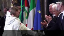 Al Quirinale la consegna del tricolore agli alfieri olimpici e paralimpici di Milano Cortina