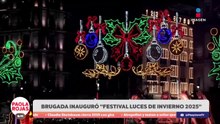 Inauguran festival Luces de Invierno en el Zócalo de la CDMX | DPC con Poala Rojas