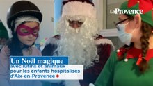 Un Noël magique avec lutins et animaux  pour les enfants hospitalisés d'Aix-en-Provence