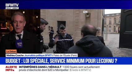 Budget 2026 : un conseil des ministres se tient à l'Élysée pour présenter la loi spéciale