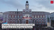 El concierto de Hakuna en el balcón de la Real Casa de Correos