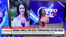 Calor e sol forte dominam a semana em SP | TEMPO REAL
