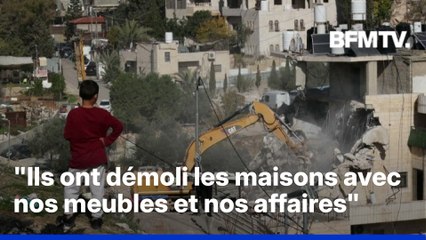 Des bulldozers israéliens ont démoli un immeuble résidentiel palestinien à Jérusalem-Est ce lundi