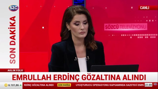 Gazeteci Emrullah Erdinç gözaltına alındı
