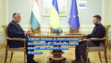 Orbán: "Il crollo dell'Ucraina sarebbe un disastro per l'Ungheria"