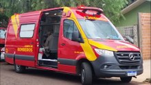 Com suspeita de AVC, mulher é socorrida pelo Siate no Santa Felicidade