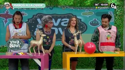 Crea unas 'luces' navideñas con globos