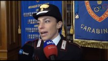 Sci, Federica Brignone giura come maresciallo dei Carabinieri