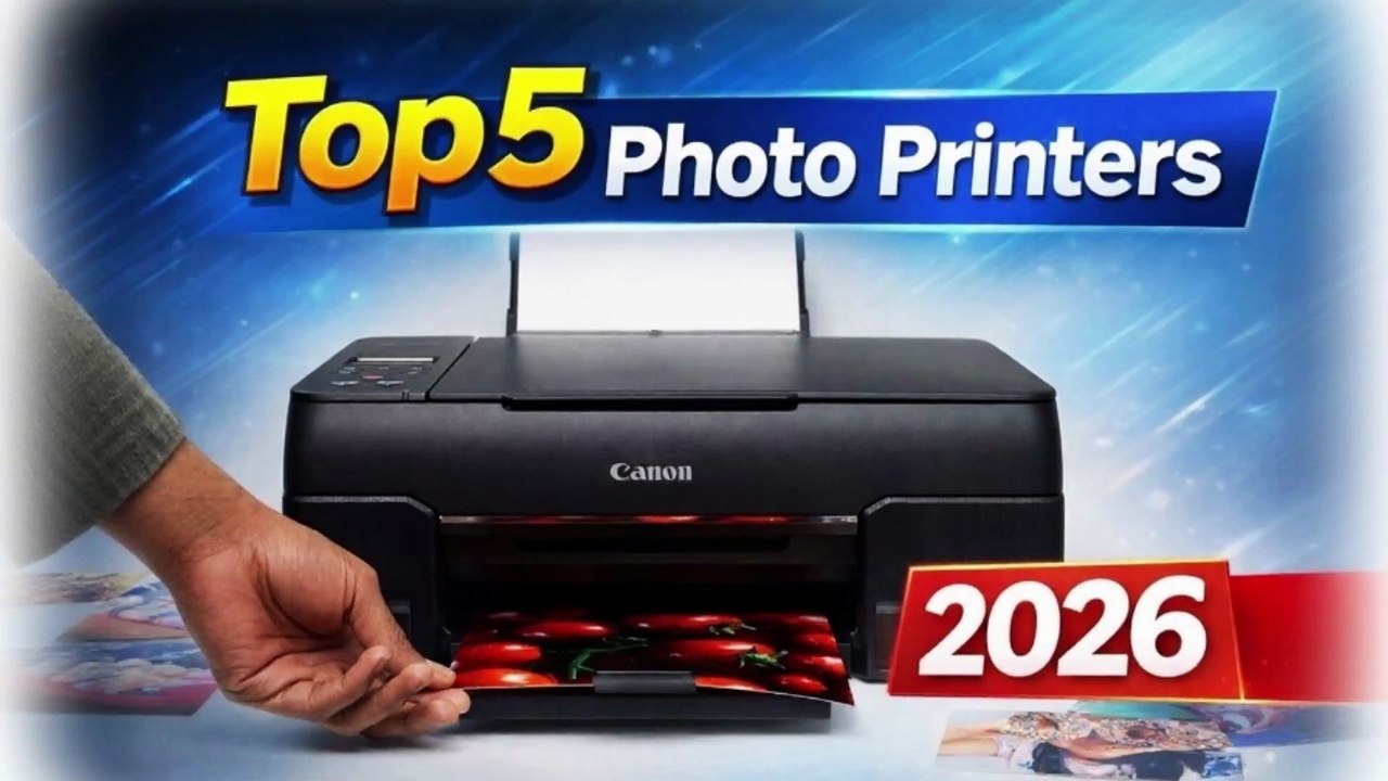 Top 5 BEST Photo Printers of 2026 | Best Photo Quality, Best Value, and Best Print Size!