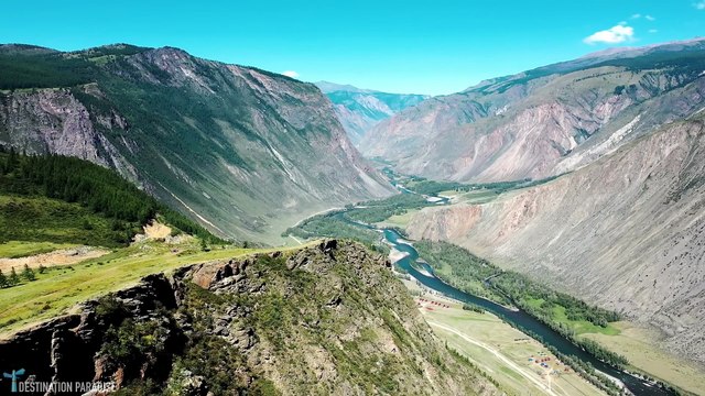 4K Mountain Vistas _ Panoramic Scenic Mountains Drone Footage with Ambient Music _ Aerial Vistas