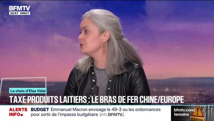 LE CHOIX D'ELSA VIDAL: Pékin taxe les produits laitiers européens,  un bras de fer s'engage avec la Chine