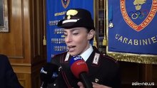 Sci, Federica Brignone giura come maresciallo dei Carabinieri