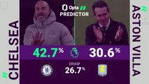 Chelsea v Aston Villa - Opta Predictor