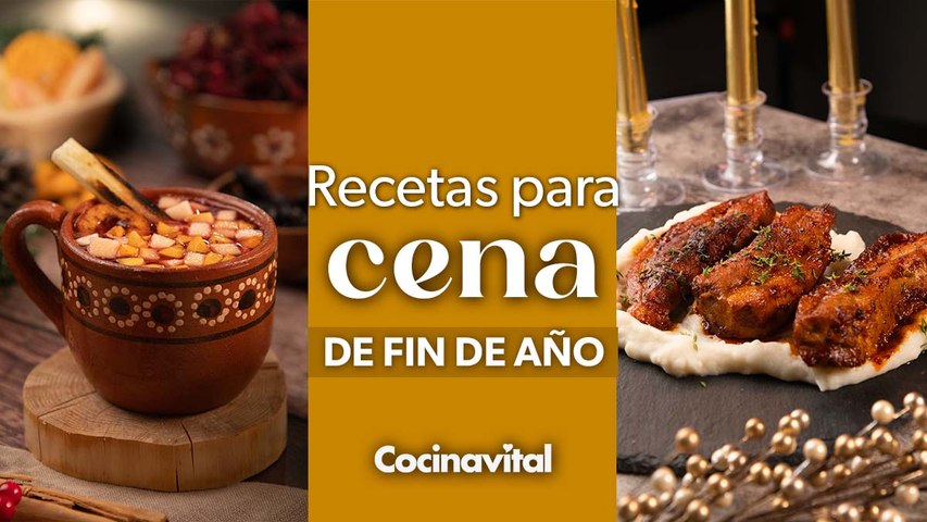 Checa este menú de recetas para cena de Fin de Año