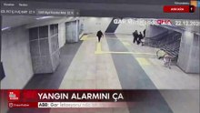 ABB: Gar İstasyonu’nda bir kişi yangın alarmını devreye aldı