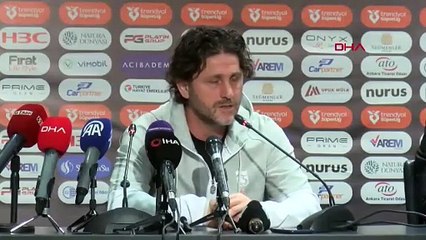 Gençlerbirliği - Trabzonspor maçının ardından Fatih Tekke'den açıklamalar