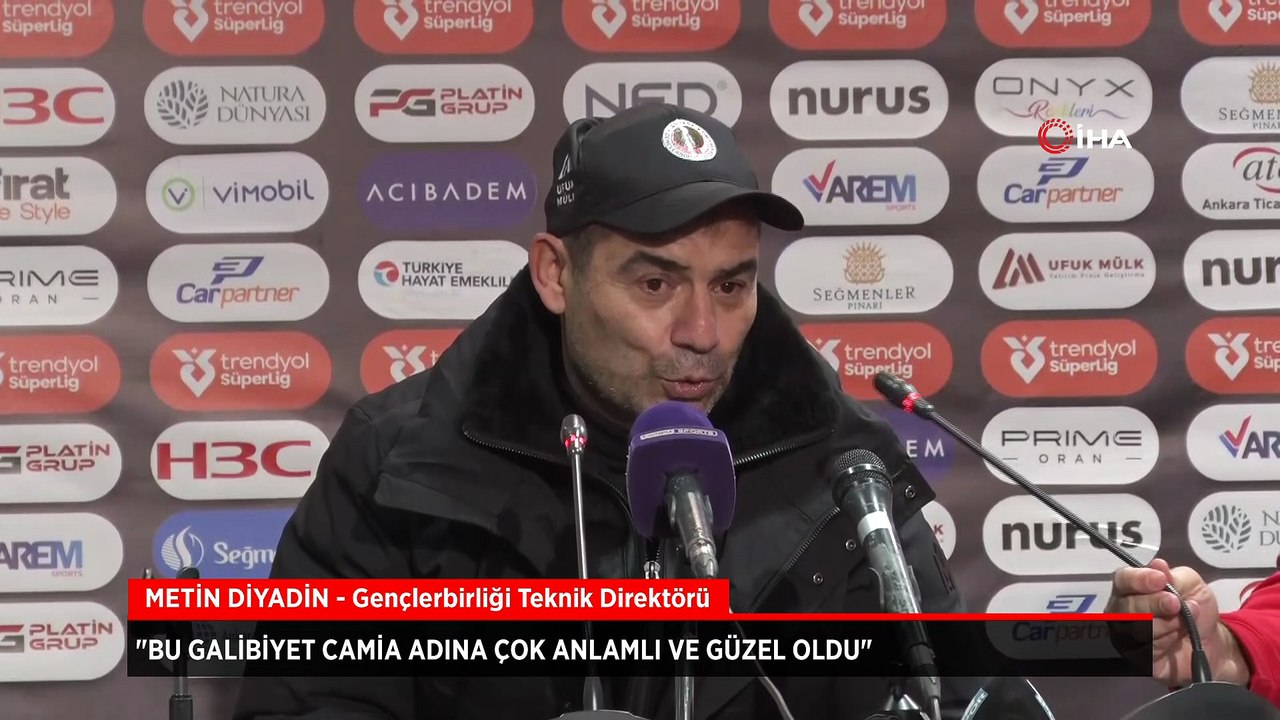 Metin Diyadin: Bu galibiyet camia adına çok anlamlı ve güzel oldu