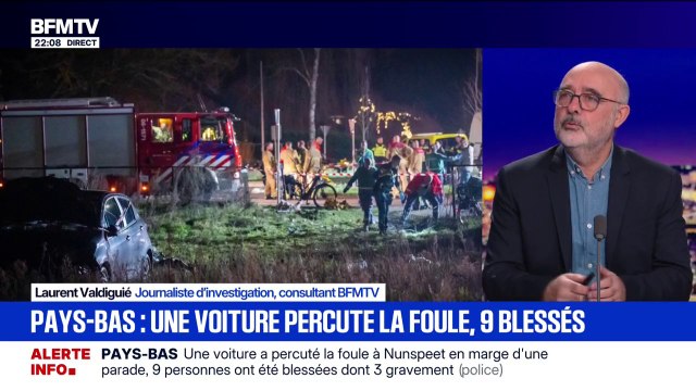 Pays-Bas: une voiture a percuté la foule à Nunspeet en marge d'une parade, neuf personnes sont blessées, dont trois gravement