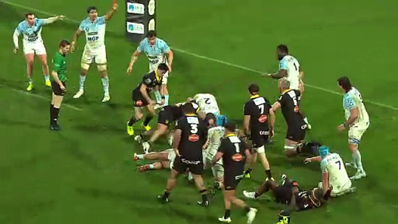 TOP 14 - Essai de Jack NOWELL 2 (SR) - Stade Rochelais - Aviron Bayonnais