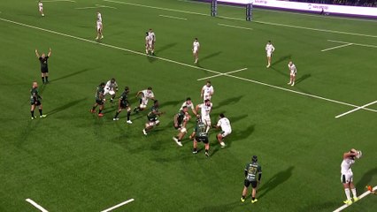 TOP 14 - Essai de Fabien BRAU-BOIRIE (SP) - US Montauban - Section Paloise