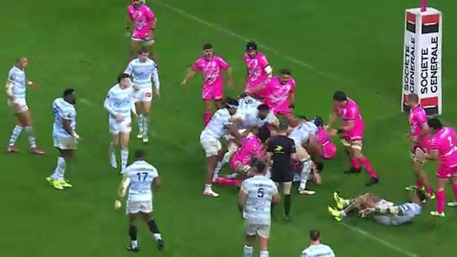 TOP 14 - Essai de Gael FICKOU (R92) - Stade Français Paris - Racing 92