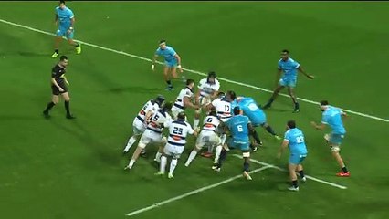 TOP 14 - Essai de Loris ZARANTONELLO (CO) - Montpellier Hérault Rugby - Castres Olympique