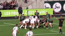 TOP 14 - Essai de Lucas REY (SP) - US Montauban - Section Paloise