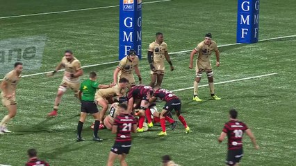 TOP 14 - Essai de Lucas VIGNERES (ST) - LOU Rugby - Stade Toulousain