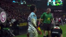 TOP 14 - Essai de Sireli MAQALA (AB) - Stade Rochelais - Aviron Bayonnais