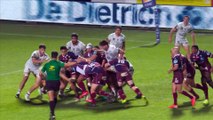 TOP 14 - Essai de Ugo BONIFACE (UBB) - Union Bordeaux-Bègles - RC Toulon