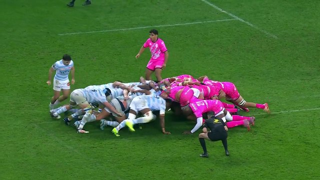 TOP 14 - Essai de Wilfried HULLEU (R92) - Stade Français Paris - Racing 92
