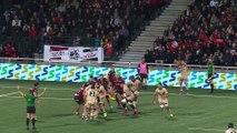 TOP 14 - Essai de Camille CHAT (LOU) - LOU Rugby - Stade Toulousain