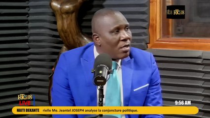 Jeantel JOSEPH fè konnen gen gwo chita pale nan mitan aktè politik yo pou bay peyi a yon altènativ