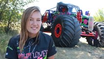Monster Truck Teen Takes On The Pros