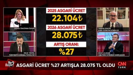 28 bin 75 TL'lik 2026 asgari ücret ve Ankara'da Libya askeri heyetini taşıyan uçağın düşmesine dair detaylar Ne Oluyor?'da konuşuldu