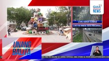 Christmas tree na may disenyong pinagpatong-patong na bahay, pag-asa at pagbangon ang hatid sa mga Cebuano | Unang Balita