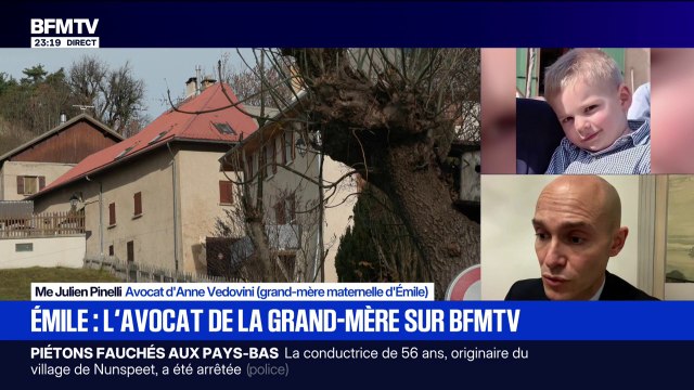 Rebondissement dans l'affaire Émile: En janvier, nous déposerons des éléments aux magistrats instructeurs , déclare Julien Pinelli, avocat de la grand-mère maternelle d'Émile
