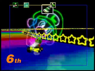 Mario Kart 64 (3-4 players Grand Prix) online multiplayer - n64