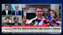 Flávio Bolsonaro antecipa nomes de ministros para atrair o mercado