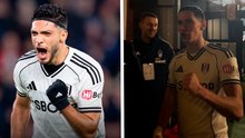 Raúl Jiménez le da la victoria al Fulham con gol de penal y los jugadores celebran la victoria
