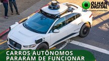 Robotáxis ficam paralisados durante apagão nos EUA