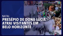 Presépio de dona Lúcia atrai visitantes em Belo Horizonte