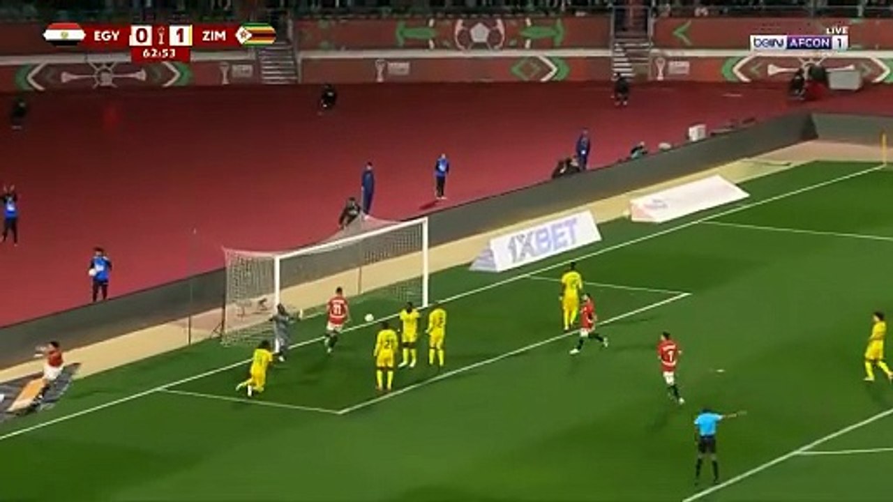 هدف عمر مرموش الرائع في مرمي زيمبابوي بكأس أمم...