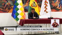 Presidente Rodrigo Paz convoca a alcaldes de ciudades capitales, más El Alto, para socializar el Decreto Supremo 5503