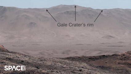 Curiosity Rover On Mars Captures Amazing Panorama Of Gale Crater’s Rim