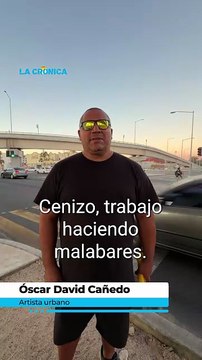 Artistas urbanos convierten semáforos en escenarios efímeros