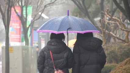 [날씨] 추위 누그러져, 전국 겨울비...오후에 서쪽 지역부터 시작 / YTN