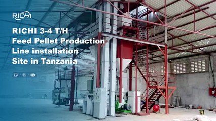 Tanzania Animal Feed Production Line Installation | Turnkey Feed Mill Project