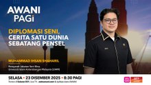 AWANI Pagi: Cerita diplomasi seni, cerita satu dunia sebatang pensel