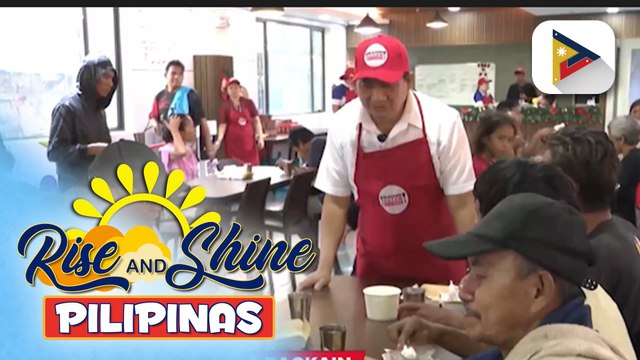 OPAPA, nanguna sa pamamahagi ng pagkain sa Walang Gutom Kitchen; DSWD, tiniyak na masustansya ang mga inihahanda nilang pagkain | ulat ni Denisse Osorio